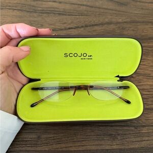 ☀️🏝️Scojo New York Tortoise Shell Glasses